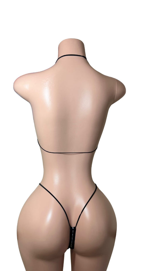 Black Fairy Bikini Exotic Dancewear Set