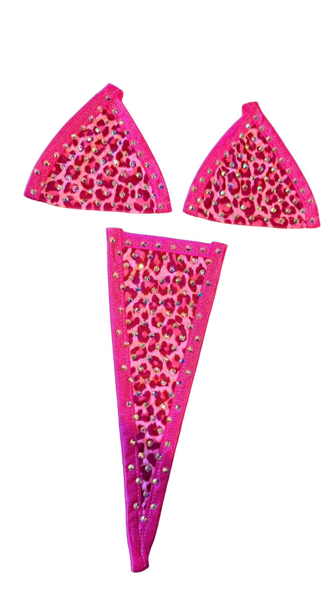 Wild Spark Rhinestone Microkini Set
