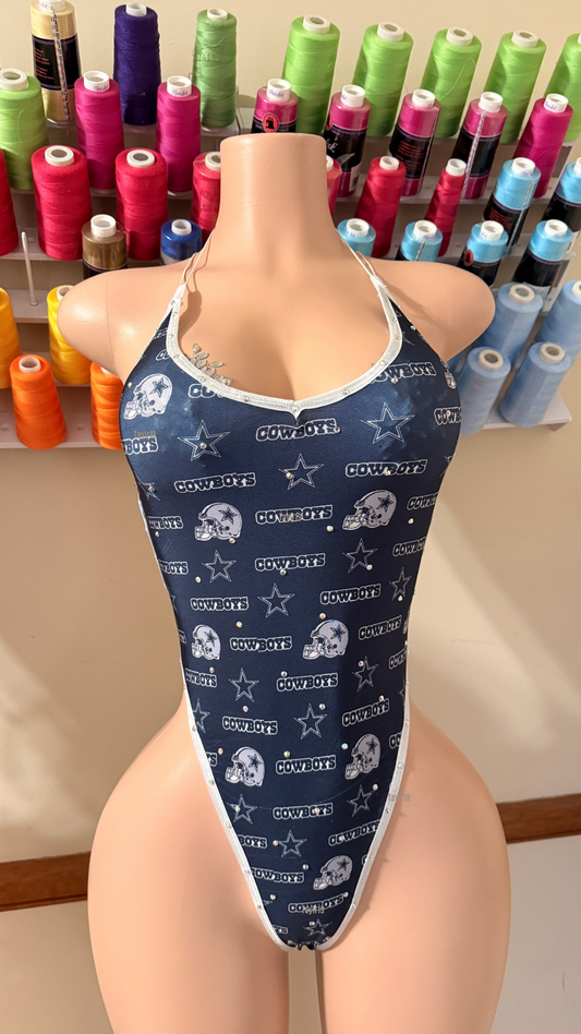 All-Star High Cut One-Piece Bodysuit | Exotic Dancewear
