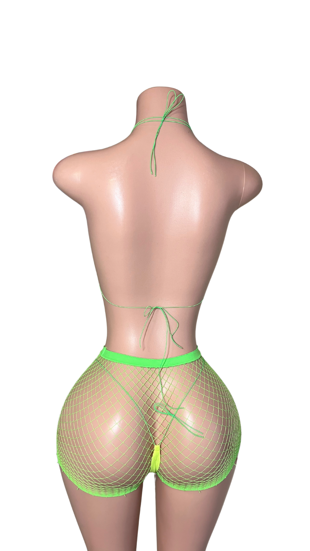 Rhinestone microkini bikini for exotic dancers and clubwear