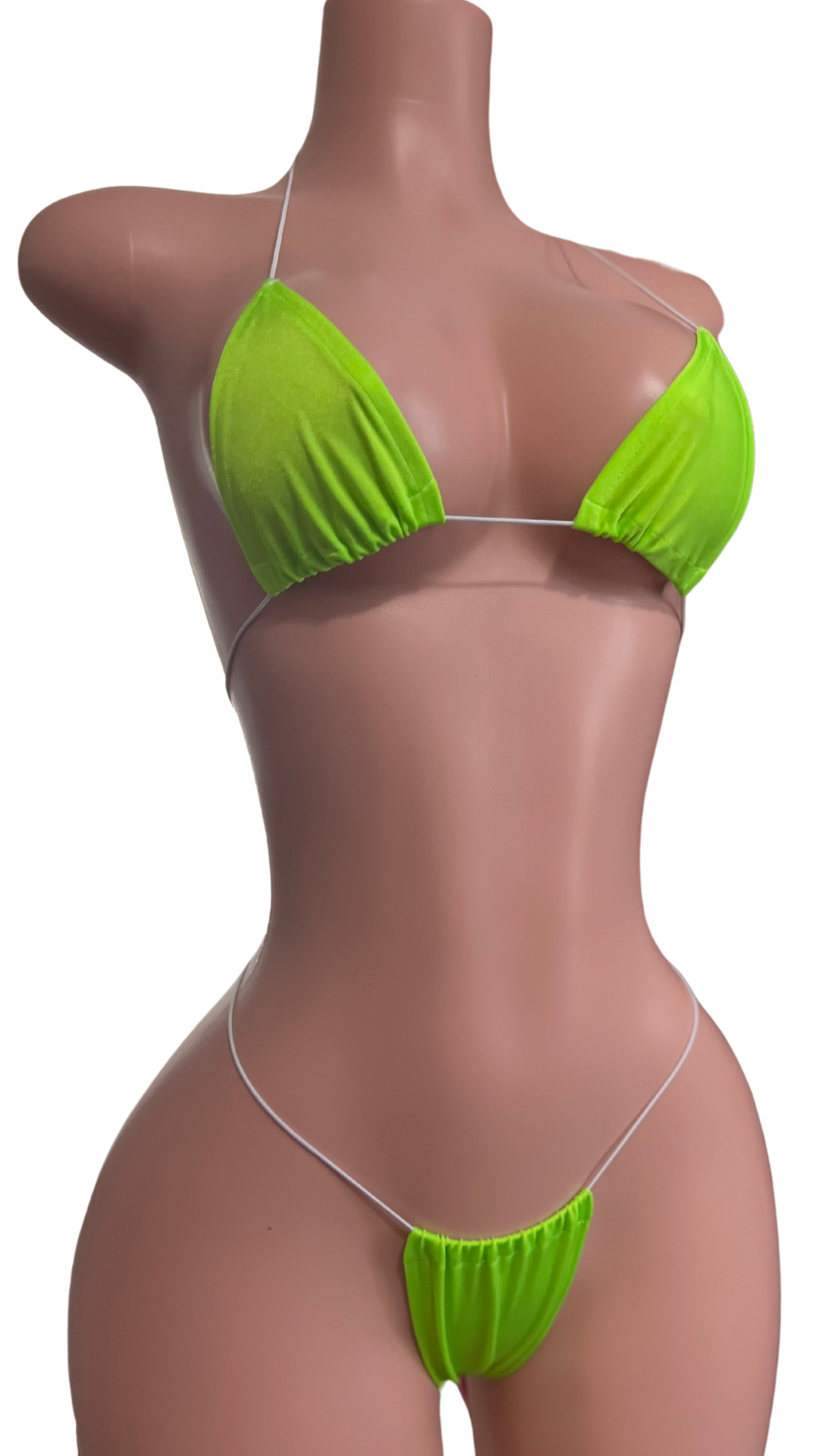 Microkini – One Size Adjustable String Bikini for Exotic Dancewear & Clubwear