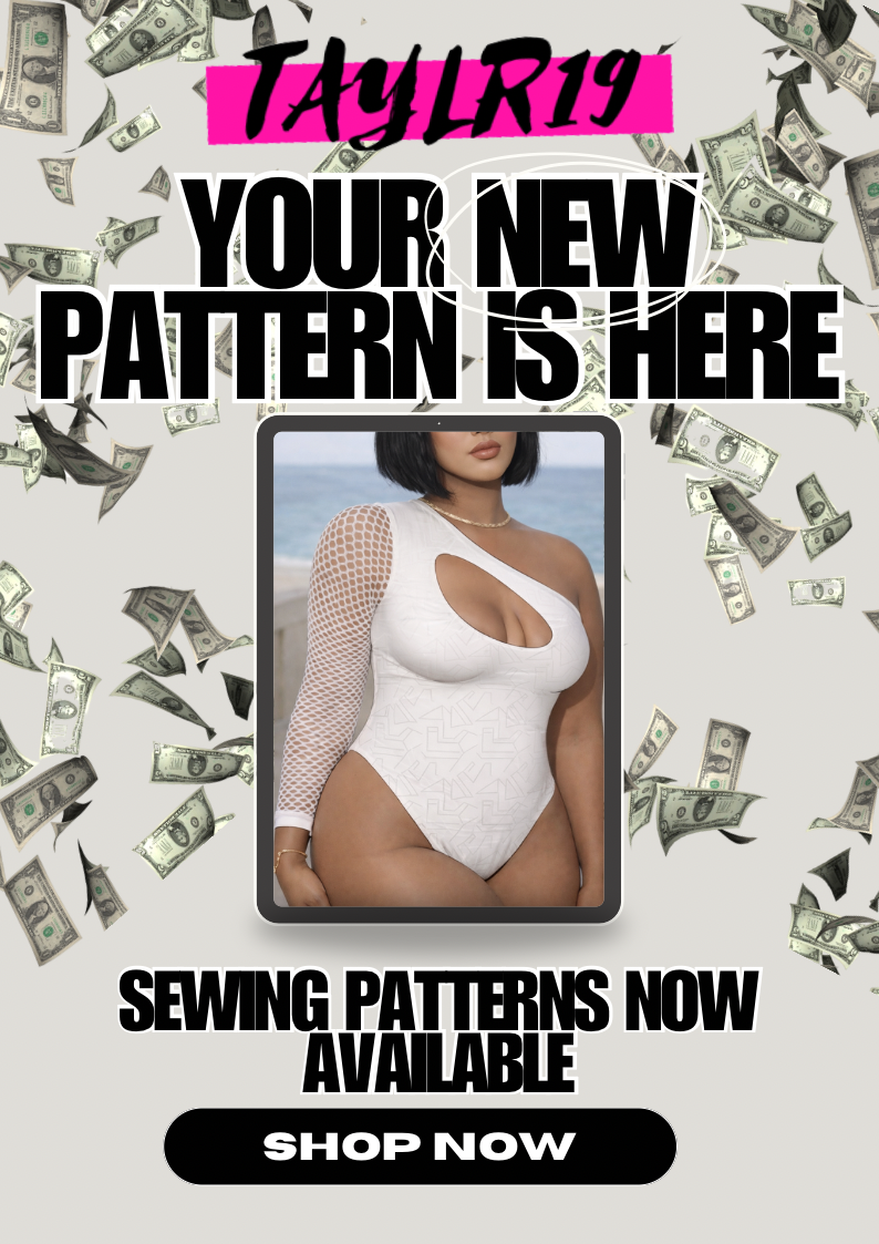 Platinum One Shoulder Leotard Sewing Pattern