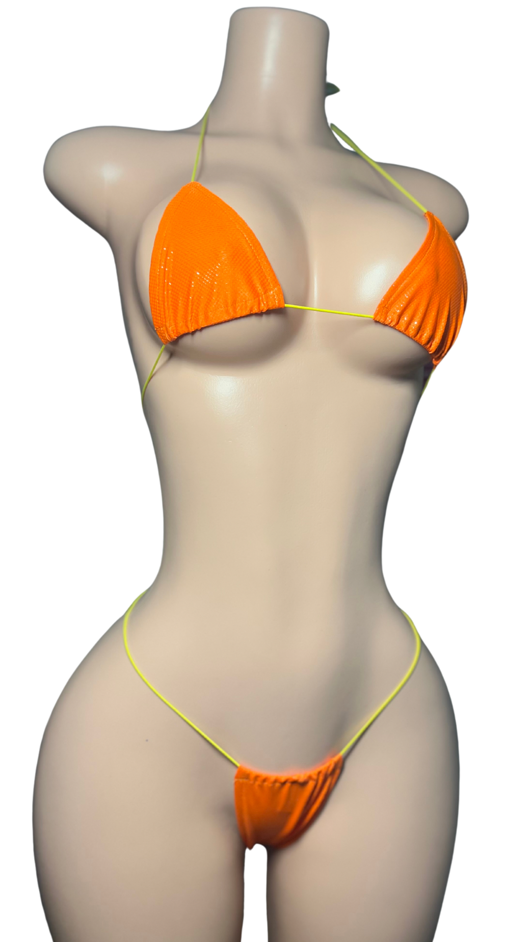 Microkini – One Size Adjustable String Bikini for Exotic Dancewear & Clubwear