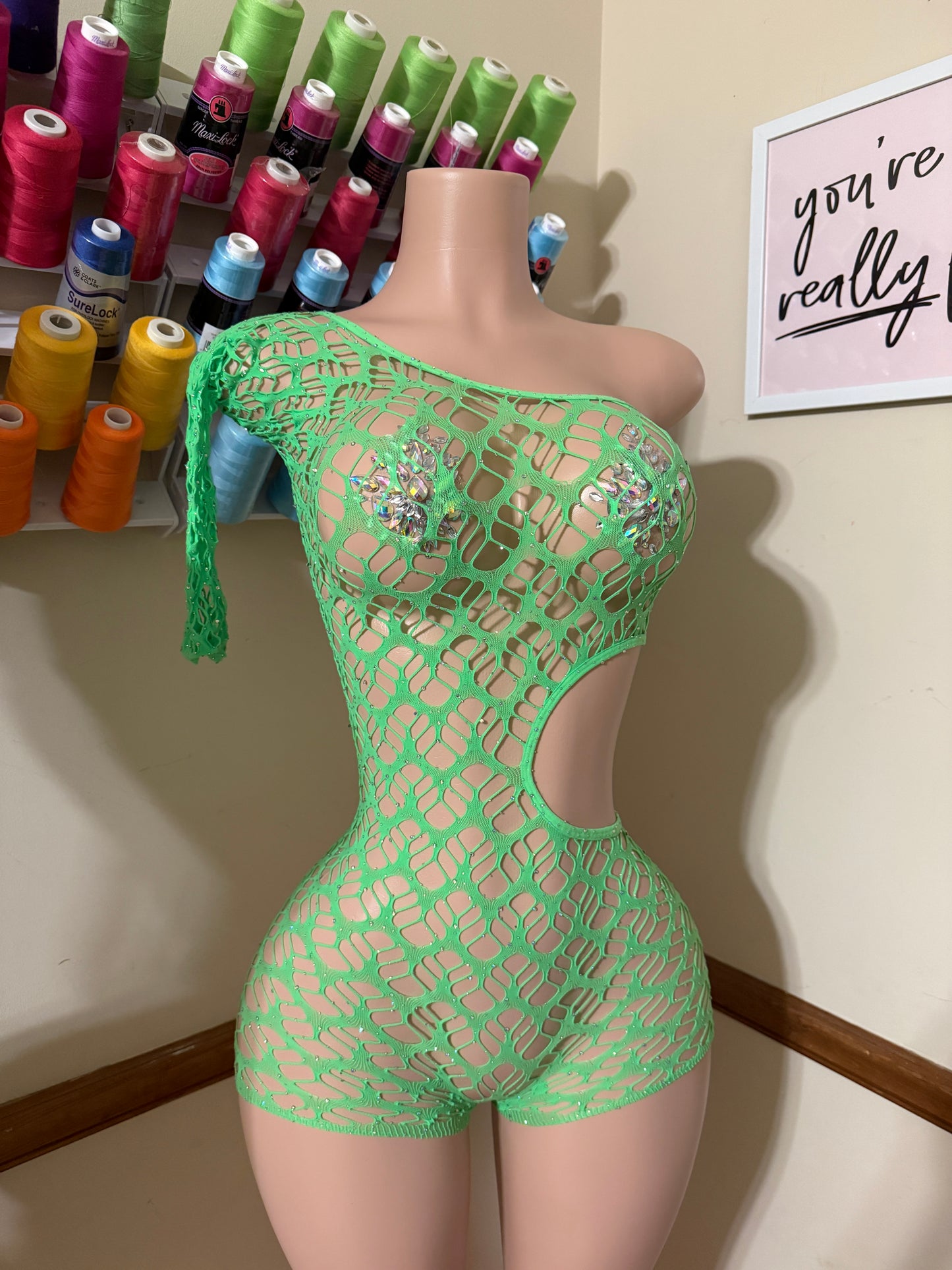 Gianna Rhinestone Nets