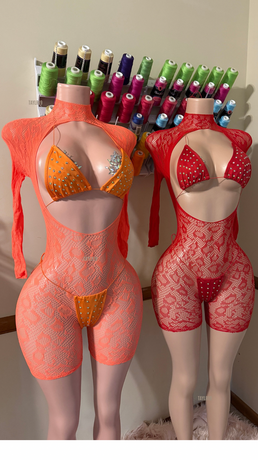 Paloma Microkini Romper Sets