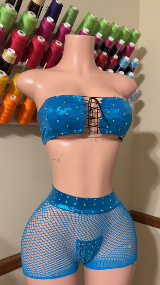 Starlight Seduction Fishnet Set